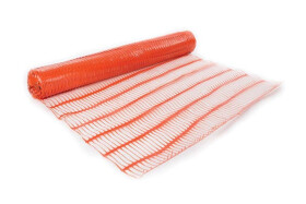 Perel Werfnet 1x50m Orange - High Visibility &amp; Durable Perimeter Net