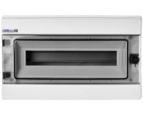 Rozdzielnica hermetyczna modułowa (500V AC ,1000V DC) 1x18 natynkowa IP65 RH-18 36.18