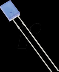 2534B2D-KHC-C 2x5mm LED rectangular, blue 600 mcd, 120°