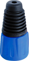 Cable grommet, blue for series XLR/X connector, BSX-6-BLUE