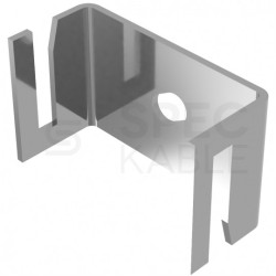 Uchwyt typu U do bednarki (maks. szerokość 50mm) 55x27 ocynk galwaniczny OCG KM GROM