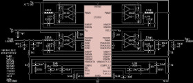 Quad Output, Multiphase Step-Down Voltage Mode DC/DC Controller with Accurate Current Sharing