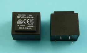 V30AJ-18A18P7 6V/2,3VA TRAFO PCB