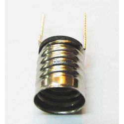 oprawka do żarówki E10 lutowana