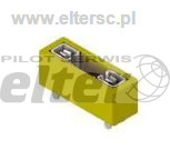 Gniazdo bezp. nożowego KEYSTONE 3557-20 20A żółte