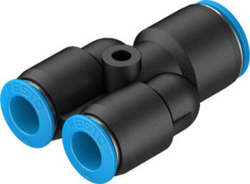 Złączka pneumatyczna Wciskane 12 mm Wciskane 10 mm Festo Adapter rozgałęźny do rur
