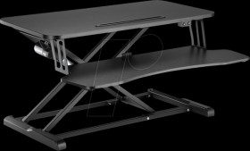 EO0054 Adjustable desktop workstation with keyboard tray