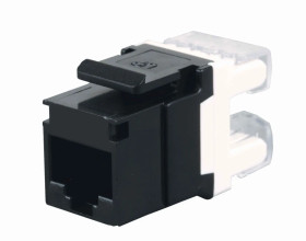 Keystone Solarix CAT5E UTP RJ45 czarny SXKJ-5E-UTP-BK