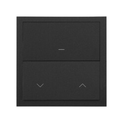 Simon 100 panel 1-krotny czarny mat, wycofany