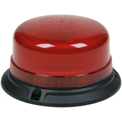 Sealey WB952LEDR Warning Beacon SMD LED 12/24V 3 x 6.5mm Bolt Fixing - Red
