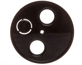 Berker R.1/R.3 Element centralny do gniazda antenowego 2- 3-wyjściowego czarny 12032045