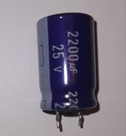 Kondensator elektrolityczny 2200uF 25V 16x26 mm 85' cena netto