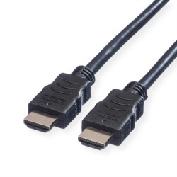 VALUE HDMI High Speed Cable met Ethernet M-M, zwart, 2 m