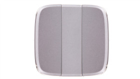 Valena Allure Klawisze Łącznika Potrójnego Aluminium 755037