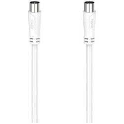 Hama 205051 SAT Cable Coax plug/socket 20 m White