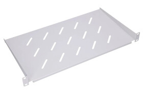 Półka 19, do szaf wiszących Extralink 1U 350mm Szara