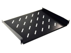 Półka stała 19cali 1U głębokość 350mm V RAL9004