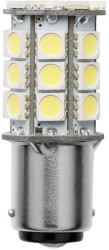 Barthelme 52143015 Lampka sygnalizacyjna LED biały BA15D 10 V/DC, 30 V/DC, 10 V/AC, 18 V/AC 350 lm