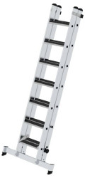 Drabina przedłużana ze stopniem MUNK Günzburger Steigtechnik 040670, Maksymalna wysokość robocza: 3.85 cm