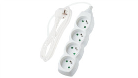 Przedłużacz Prądowy 3M 4Xgn (2P+Z) /20