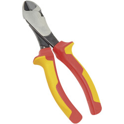 Br&#xFC;der Mannesmann M10607 VDE Side Cutter 185mm High Precision Tool