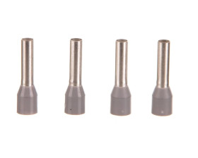 Końcówka tulejkowa izolowana 4mm2 szara H4,0/20D GR /500szt/ 9019200000