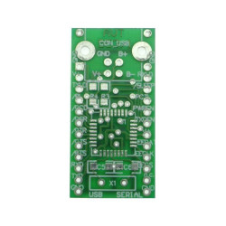 Moduł interfejsu szeregowego USB232, PCB do projektu AVT553/U232