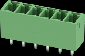 1803468 PCB base strip, 6-pin, 3.81 mm