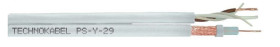 Przewód koncentryczny z zasilaniem PS-Y-29-B Y(WD 75-0,59/3,7 + 2xLIY 0,75) /bębnowy/