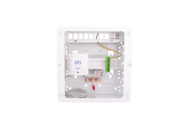 Communication Box 250 mm 250 mm 108mm CAE Multimedia Connect RAL 9003