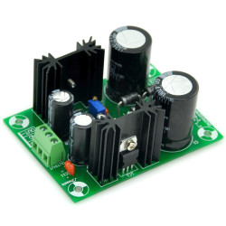 AUDIOWIND Power Supply Board Kit, PCB, Based on LM317 &amp; LM337 IC.