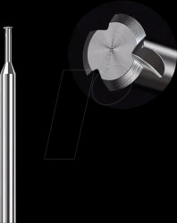 CNC, thread milling bit, 1/8" shank, M1, 0.7 x 3.0 mm