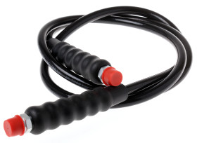 Zespół węży hydraulicznych, 2000mm, 700bar, NPT 3/8-18 męskie - NPT 3/8-18 męskie