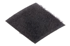 Taśma rzepowa, typu: Pętelka, dł. 5m, szer. 25mm, kolor: Czarny, RS PRO