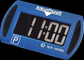 3014 KFZ - Electric parking disk PARK Mini, blue