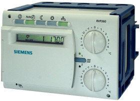 Sterownik Siemens Regulator S55370 2 programowalne obwody grzewcze + ECS RVP360 / S55370-C139 144 x 96 x 108,5 mm