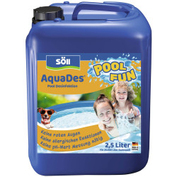 S&#xF6;ll 81456 Disinfectant AquaDes 2.5L Disinfectant for Clean Water