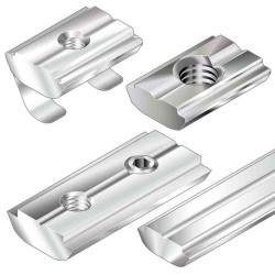 Część łącząca Klocek szlifierski, Obrotowy Rozmiar rowka 10mm Bosch Rexroth Element mocowania i łączenia Rozmiar gwintu