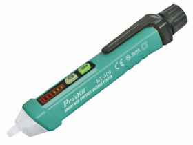 Detektor napięcia NT-309 CAT III 1000V wskaźnik linijkowy, sygnał dźwiękowy, funkcja latarki