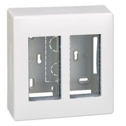 Simon Connect Obudowa natynkowa S500 2-modułowa, 4xK45 kompletna czysta