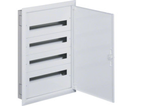 Rozdzielnica podtynkowa 96 modułowa 4x24M drzwi metal IP30 FW2 FW424FT HAGER