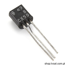 BCX59 NPN 45V 0.1A 0.45W TO92 SIEMENS