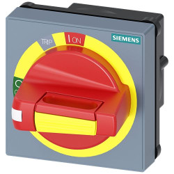 Uchwyt obrotowy do 3VA1/2 100/160/250, 3VA5/6 125/150/250, 3VM 100/160/250 36mm kolor czerwony, żółty Siemens 8UD1721