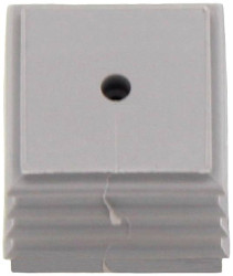 CONTA-CLIP 28698.6 Element uszczelniający KDS-DE 3 GR, (D x S x W) 20.3 x 20.3 x 17.7 mm, termoplastyczny elastomer, 1 s