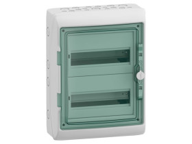 Rozdzielnica hermetyczna natynkowa 24 modułowa 2x12M drzwi transparentne IP65 Mureva MRV-2-12-NT-T 13433 SCHNEIDER ELECTRIC