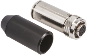 Złącze okrągłe 20-pinowe Miniature Kabel Wtyk Hirose Żeńskie IP67, IP68 HR22