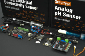 Gravity: KnowFlow Basic Kit - DIY Water Monitoring Kit with pH & EC Sensors