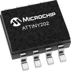 Mikrokontroler Microchip ATTINY QFN 28-pinowy Montaż powierzchniowy CPU 56 Kb 16bit 16MHz EEPROM