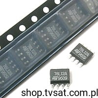 L78L12ACD 12V 0.1A Voltage Regulators SMD-SO8 STM