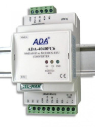 Konwerter protokołu NMEA0183 na MODBUS-RTU ADA-4040PC6-1-23